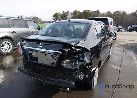 2024 Mitsubishi Mirage G4 Black Edition/Es/Le from USA, damaged, VIN ML32FUFJXRHF11234